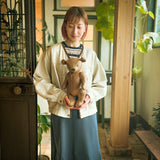ミュージアムグッズ期間限定発売(発売期間 2月25日〜3月10日) LEATHER ANIMALS TEDDY BEAR /  革の動物シリーズ テディベア(スタンド付)