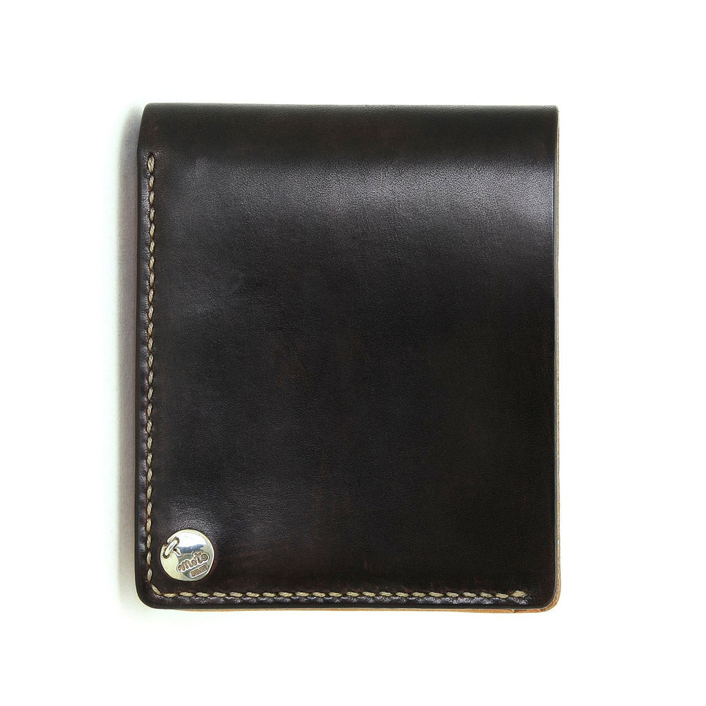 W1D ≪BLACK≫ HAND-DYED SHORT WALLET / 手染めショートウォレット W1D ≪BLACK≫ HAND-DYED SHORT WALLET / 手染めショートウォレット