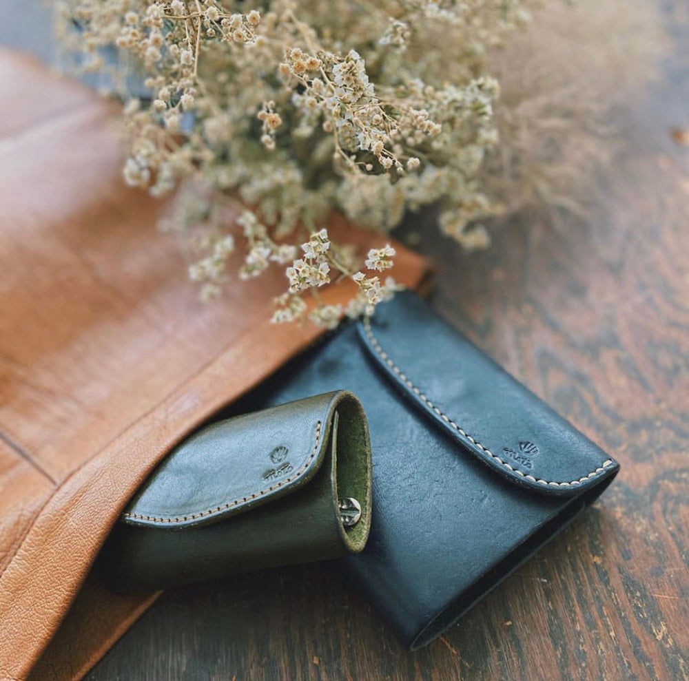 W6R ≪BLUE≫ MIDDLE WALLET / ミドルウォレット – MOTO ONLINE STORE