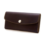 LW2D ≪DARK BROWN≫ HAND-DYED LONG WALLET / 手染めロングウォレット
