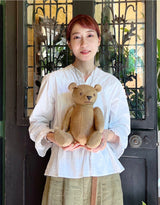 ミュージアムグッズ期間限定発売(発売期間 2月25日〜3月10日) LEATHER ANIMALS TEDDY BEAR /  革の動物シリーズ テディベア