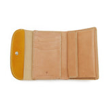 W6D ≪YELLOW≫ HAND-DYED MIDDLE WALLET / 手染めミドルウォレット