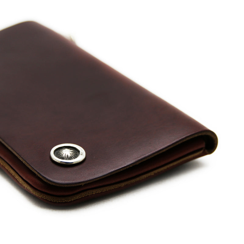 "MOTOR NEW VINTAGE" HORWEEN CHROMEXCEL LEATHER TRACKER'S WALLET  ホーウィン クロムエクセル トラッカーズウォレット