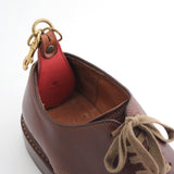 KH10D ≪NAVY≫ HAND-DYED SHOEHORN KEY HOLDER / ハンドダイ 靴べらキーホルダー
