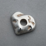 MOTOR SBD-01 , SOLID SILVER STONE BEAD  /  銀無垢ストーンビーズ