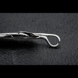 MOTOR FT-11L , FEATHER PENDANT (18K GOLD ACCENT) , SMALL , LEFT /  K18メタル付小フェザー(左)
