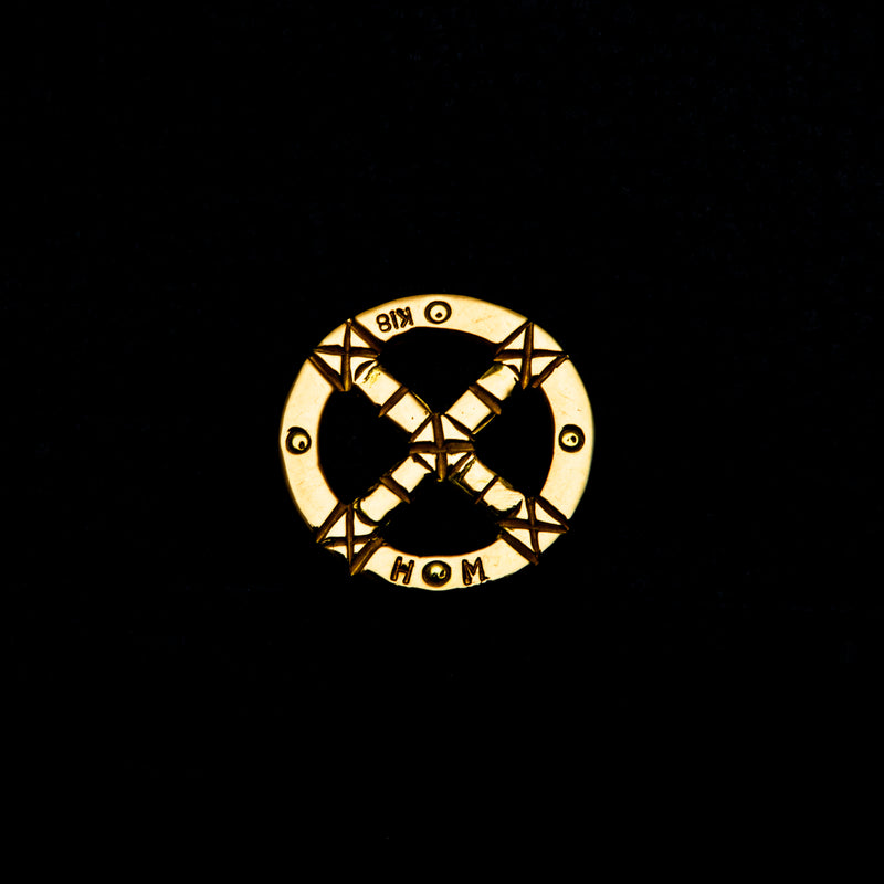 WHG-01S , K18GOLD MEDICINE WHEEL ,  SMALL / K18全金小ホイール