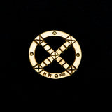 WHG-01L , K18GOLD MEDICINE WHEEL , LARGE / K18全金大ホイール