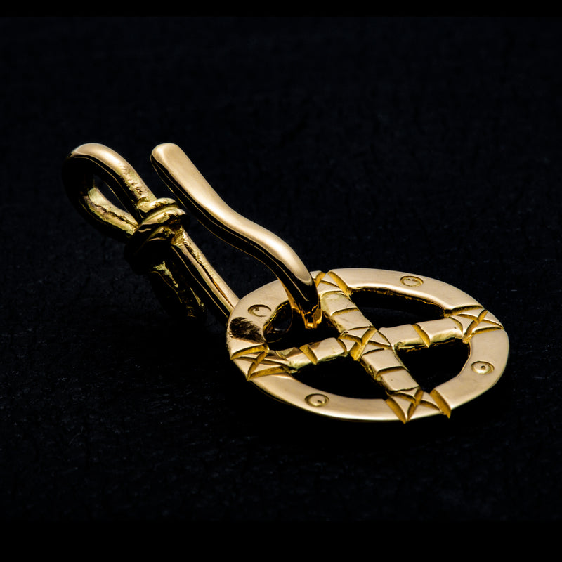 WHG-01S , K18GOLD MEDICINE WHEEL ,  SMALL / K18全金小ホイール