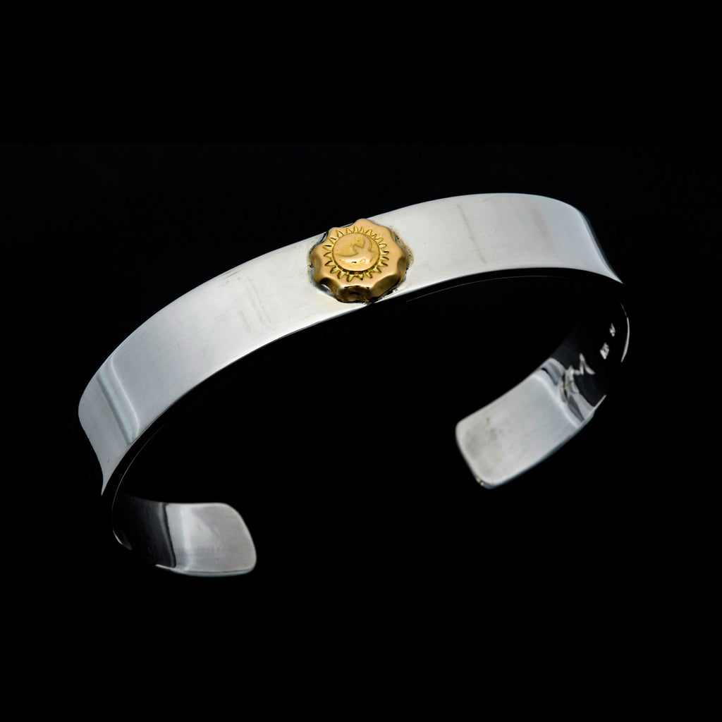 MOTOR BG-01 , FLAT BANGLE (18K GOLD ACCENT) / K18 ...