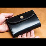 【2023スペシャル 】W6 イタリアンコードバン ミドルウォレット