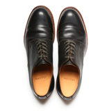 #2100 CORDOVAN PLAIN TOE SHOES BLACK コードバンプレーントゥシューズ ブラック