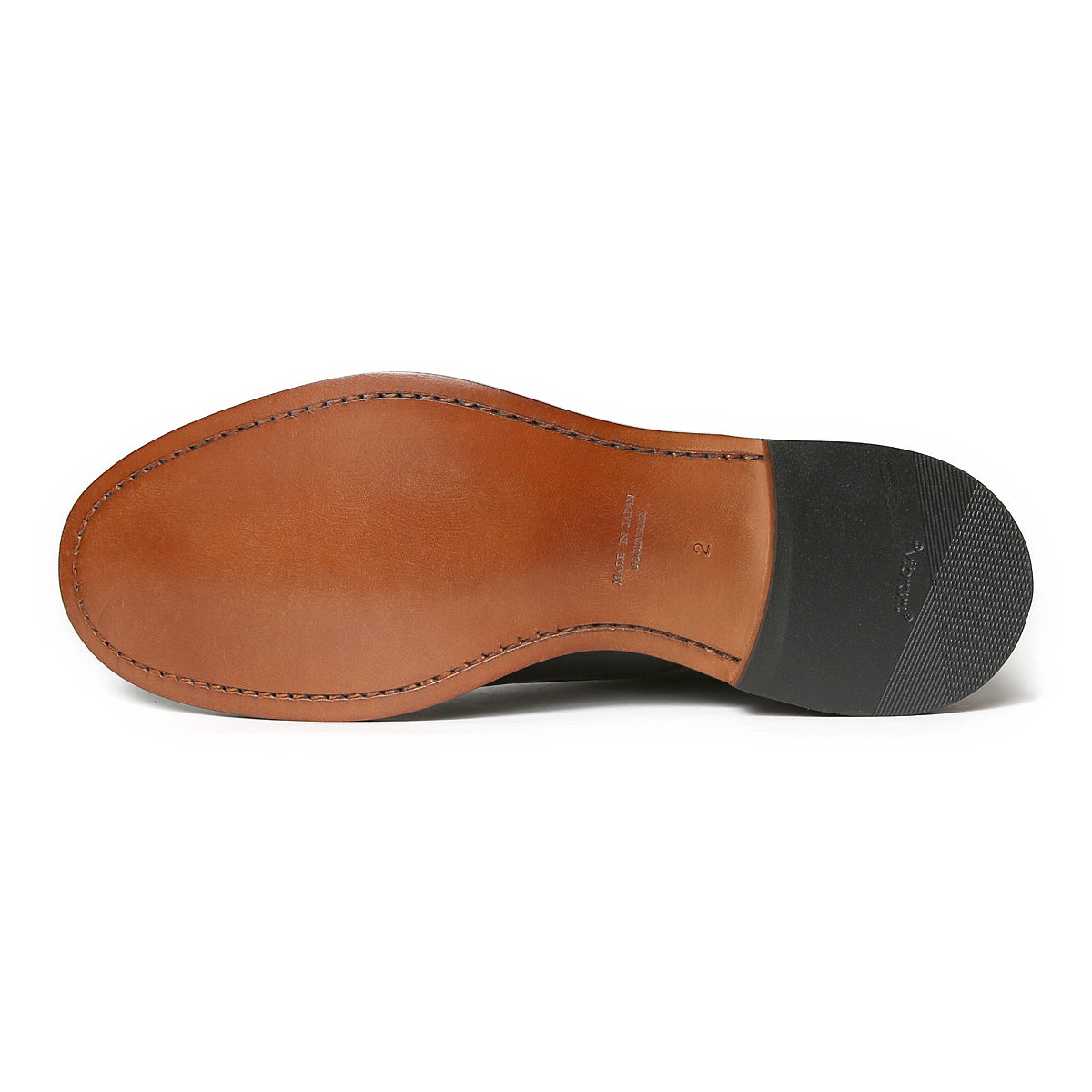 2100 ≪BROWN≫ CORDOVAN PLAIN TOE SHOES コードバンプレーン